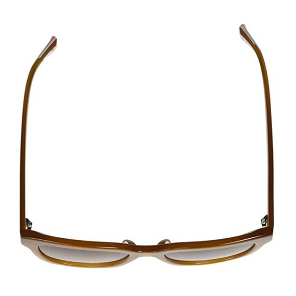 DIFF Austen Polarized Sunglasses Dark Ginger Frame Brown Gradient Lenses Square - Picture 5 of 7